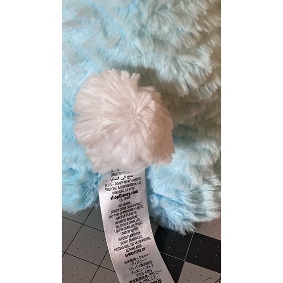 Disney Mickey Mouse Blue Bunny Plush 19" Easter Texture Fabric Material - Picture 12 of 16